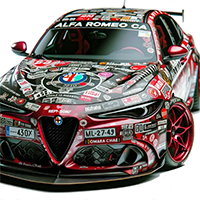 Stikers Alfa Romeo