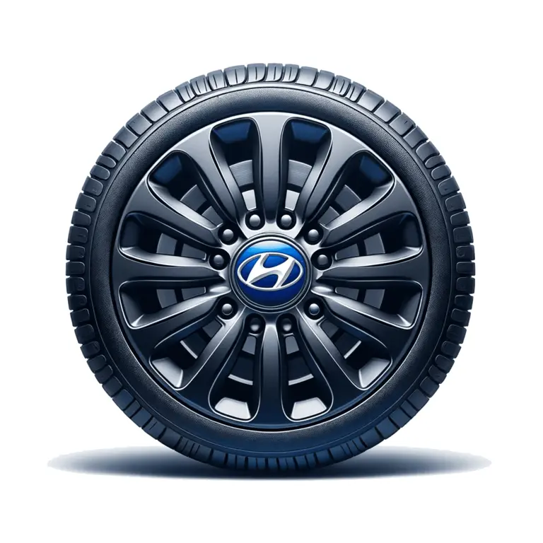 Cache Moyeux Hyundai