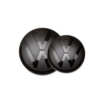 2 Emblèmes Golf 7 Noir Badges Calandre Coffre 2014-2017