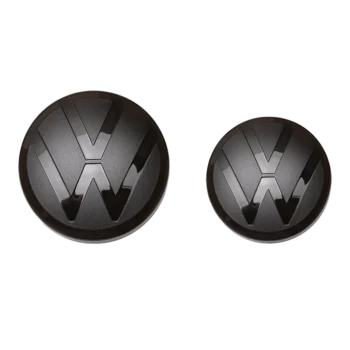 2 Emblèmes Golf 7.5 Noir Calandre Coffre 2017-2020