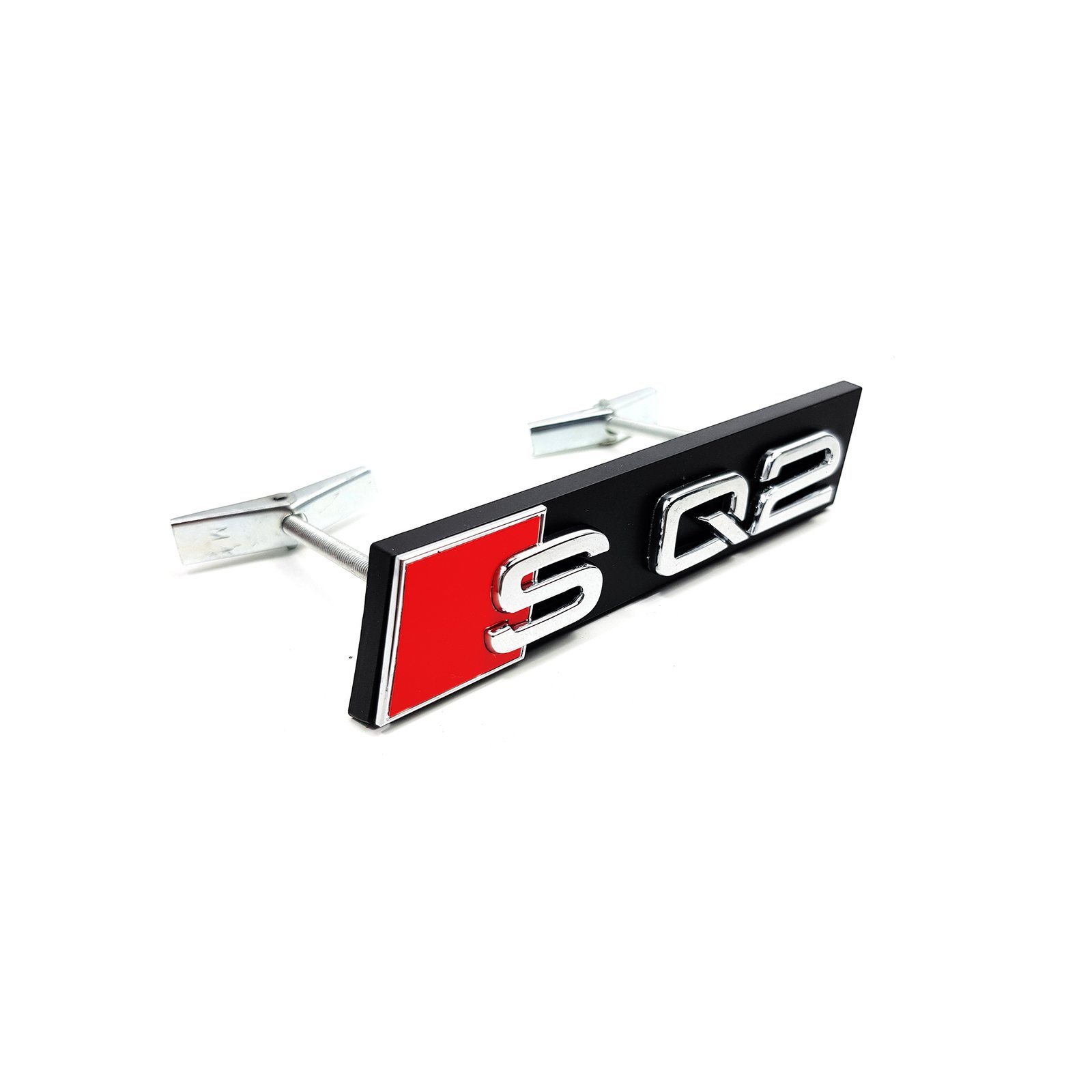 Emblème SQ2 Calandre Audi Chrome Silver